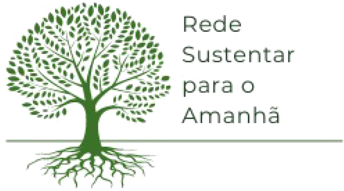 Logomarca de Rede Sustentar para o Amanhã.